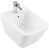 VILLEROY & BOCH Finion závesný bidet s otvorom, s prepadom, 375 x 560 mm, biela alpská, s povrchom CeramicPlus, 446500R1