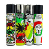 Zapaľovač Clipper Séria REGGAE LIFE po 4 kusy
