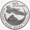 Strieborná minca Ag 20€ / 2009 - Národný park Veľká Fatra BK 0/0