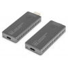 Digitus DS-55324 HDMI bezdrátový přenos (sada) 30 m 3840 x 2160 Pixel integrovaný LED ukazatel, mobilní varianta