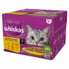 WHS WHISKAS Poultry Feast - mokré krmivo pre mačky - 24x85 g