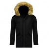 GEOGRAPHICAL NORWAY Pánska zimná parka s kapucňou GEOGRAPHICAL NORWAY Bagway Barva: Čierna, Velikost: XL