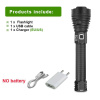 450000LM XHP160 Výkonná LED baterka USB RE LED (450000LM XHP160 Výkonná LED baterka USB RE LED)