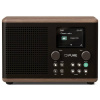 Pure Classic H4 Coffee Black/Walnut EU/UK 252983 stolní rádio, DAB plus , FM, Bluetooth, AUX, funkce alarmu, černá, dřevo