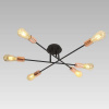 Moderné svietidlo PREZENT DARIA BLACK/COPPER 75564