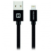 Swissten 71523301 USB - Lightning, 2m, černý