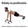 Držiaky na posilňovanie - Podpera na cvičenie PUSH UP BARS model M