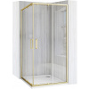 REA Sprchovací kút City 90x90 Gold Bez sprchovej vaničky REA-K6443