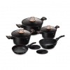 Berlingerhaus s mramorovým povrchom 10 ks Black Rose Collection BH-8168