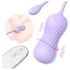 Sex HD Twist Egg - vibračné vajíčko s lúpacím efektom (fialové)