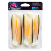 Fox Rage Zander Pro Shad Ultra UV Single Color Packs Hot Olive 7,5 cm 5 ks