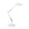 Retro stolová lampa SALLY TL1 v bielej farbe