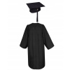 KOSTÝM DETSKÝ ABSOLVENT ŠTUDENT TÓGA BIRET ČIERNY UKONČENIE ŠKOLY 152