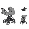 CARRELLO Omega Deluxe + Cybex Aton B2 i-Size cliff grey 2025