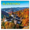 Nástenný kalendár Slovensko 2026