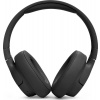 JBL Tune 720BT Black bezdrátová sluchátka přes uši, Bluetooth 5.3, až 76 hodin a rychlé dobití, černá