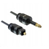 PREMIUMCORD Kabel 3,5mm mini Toslink - Toslink, OD:2.2mm, délka 3m kjtos2-3