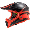 Prilba LS2 MX437 Fast Evo Roar Black Red M. (Prilba LS2 MX437 Fast Evo Roar Black Red M.)