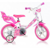 Dino Bikes Dětské kolo Little Heart 12