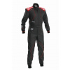 Race suit OMP KS-4 my2026, black/red