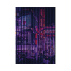 Dizajnový akustický panel DIGI06L 1693x19x2400mm