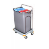 Splast Vozík na odpad dvojitý 2x70 TSO-0019
