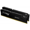 KINGSTON DIMM DDR5 128GB (Kit of 2) 5600MT/s CL40 FURY Beast Černá KF556C40BBK2-128 Kingston
