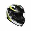 AGV K6 ECE TOP MPLK RAPID 46 MATT BLACK/ WHITE/ YELLOW Velkosť: ML