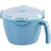 MagicHome Dóza MagicHome, s uškom, otvárateľné veko, s rúčkou, 900 ml, hrnček s uškom, hrnček 168x138x104 mm
