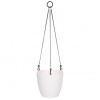 Plastkon Ariella závesný kvetináč biela priemer 18 cm Průměr květináče: 18 cm
