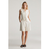 ŠORTKY GANT PINSTRIPE LINEN SHORTS EGGSHELL