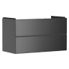 Hansgrohe Xevolos E - Umývadlová skrinka 98x58x48 cm, 2 zásuvky, matná sivá/metalická sivá 54183770