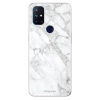 Odolné silikónové puzdro iSaprio - SilverMarble 14 - OnePlus Nord N10 5G