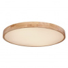 Globo 41745-60 LED stropné svietidlo Rainer 1x60W | 2600lm | 3000-6000K - pamäťová funkcia, nočný režim, stmievateľné, diaľkové ovládanie, imitácia dreva, biela