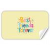Samolepka obdĺžnik Best Friends