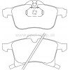 Sada brzdových platničiek kotúčovej brzdy BREMBO P59045 (predná náprava)