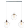 Altavola Design New York Loft závesné svietidlo 3x40 W chrómová-priehľadná LA035/CL3_chrom