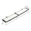 TATechnix Filter vnútorného priestoru Alpina D3 (E90) Bosch - 2.0Bi