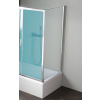 POLYSAN DEEP 90cm pevná sprchová stena do kombinácie, výška 150cm, profil chróm, sklo číre, MD3315