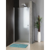 Aqualine PILOT otočné sprchové dvere 1000mm, sklo BRICK PT100