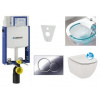 Geberit SET Kombifix 110.302.00.5 +WCzávesné Id.Stand. TESI Rimless+sedSC +Sigma01ChrLesk 110.302.00.5 NE2