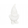 ZÁHRADNÝ TRPASLÍK BIELY POLYRESIN 42 CM ZÁHRADNÁ DEKORÁCIA