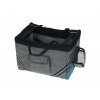 KERBL Cestovná taška na bicykel pre psov Vacation 38x29x25 cm, šedo/modrá