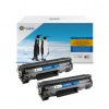 HAKY G&G kompatibil. toner s HP CB435A, CB436A, CE285A, CE278A, Canon CRG128, NT-PH435CUU, HP 35A, black, 2000str.