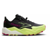 Brooks Caldera 8 dámské Barva: Grey/Black/Lime, Velikost: 36,5