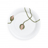 Porcelánový tanier Kähler Hammershøi Poppy 19 cm, biely, 692290