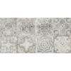 Dekor Kalina Patchwork Gris, 250 × 500 mm, matný, BAU2106