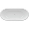 LAUFEN IlBagnoAlessi oválna vaňa z materiálu Sentec, odtok v strede, 1780 x 820 x 460 mm, biela, H2459710000001