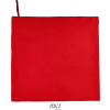 SOL´S ATOLL 100 / Uterák z mikrovlákna - red 100x150 cm