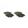 TATechnix Brzdové platničky 123mm Renault MEGANE II (BM0/1_, CM0/1_) - Bosch